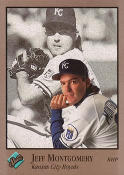 #190 Jeff Montgomery - Kansas City Royals - 1992 Studio Baseball