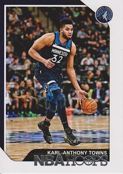 #190 Karl-Anthony Towns - Minnesota Timberwolves - 2018-19 Hoops Basketball