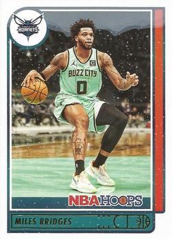 #190 Miles Bridges - Charlotte Hornets - 2021-22 Hoops Winter Basketball