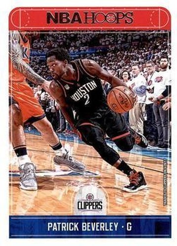 #190 Patrick Beverley - Los Angeles Clippers - 2017-18 Hoops Basketball