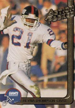 #190 Reyna Thompson - New York Giants - 1991 Action Packed Football