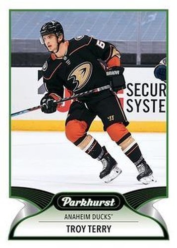 #190 Troy Terry - Anaheim Ducks - 2021-22 Parkhurst Hockey