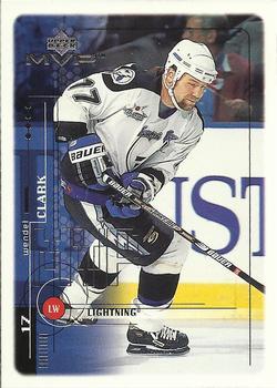 #190 Wendel Clark - Tampa Bay Lightning - 1998-99 Upper Deck MVP Hockey