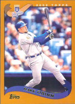 #190 Mark Quinn - Kansas City Royals - 2002 Topps Baseball