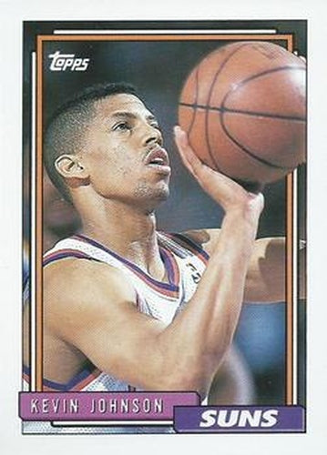 #190 Kevin Johnson - Phoenix Suns - 1992-93 Topps Basketball