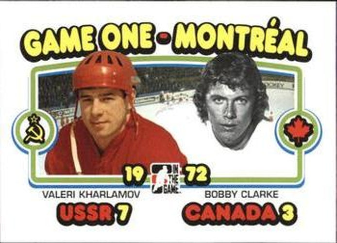 #190 Valeri Kharlamov / Bobby Clarke - USSR / Canada - 2009-10 In The Game 1972 The Year In Hockey