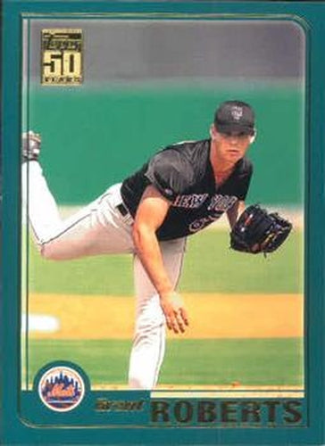 #T190 Grant Roberts - New York Mets - 2001 Topps Traded & Rookies Baseball