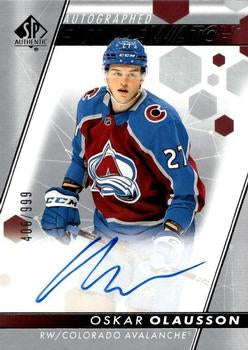 #190 Oskar Olausson - Colorado Avalanche - 2022-23 SP Authentic Hockey