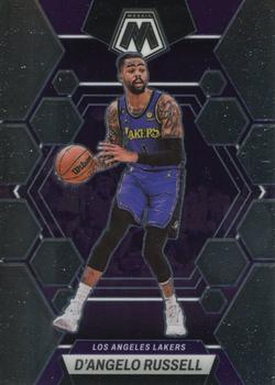 #190 D'Angelo Russell - Los Angeles Lakers - 2022-23 Panini Mosaic Basketball