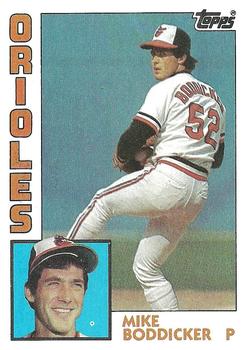 #191 Mike Boddicker - Baltimore Orioles - 1984 Topps Baseball