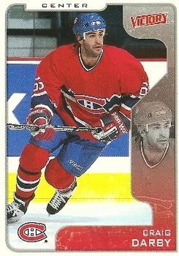 #191 Craig Darby - Montreal Canadiens - 2001-02 Upper Deck Victory Hockey