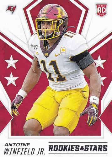 #191 Antoine Winfield Jr. - Tampa Bay Buccaneers - 2020 Panini Rookies & Stars Football