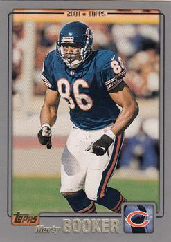 #191 Marty Booker - Chicago Bears - 2001 Topps Football