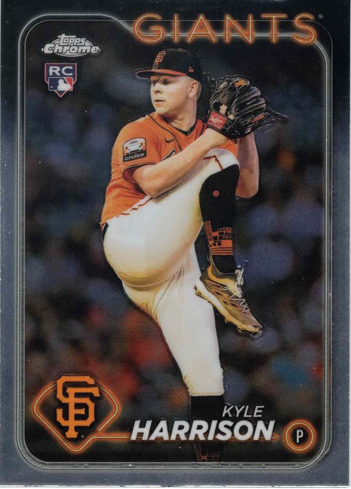 #191 Kyle Harrison - San Francisco Giants - 2024 Topps Chrome Baseball