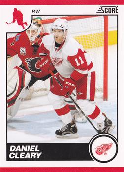 #191 Daniel Cleary - Detroit Red Wings - 2010-11 Score Hockey