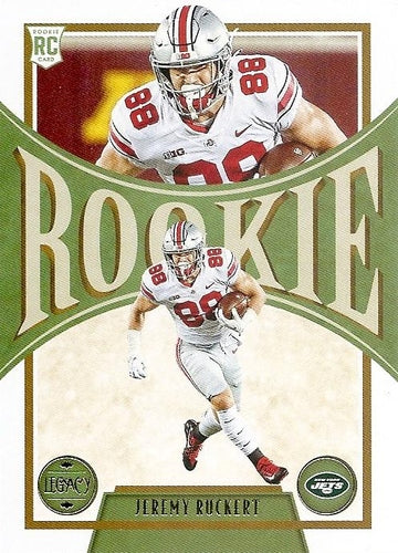 #191 Jeremy Ruckert - New York Jets - 2022 Panini Legacy Football