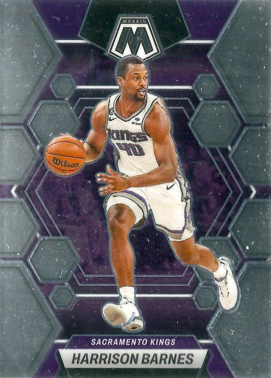 #191 Harrison Barnes - Sacramento Kings - 2022-23 Panini Mosaic Basketball