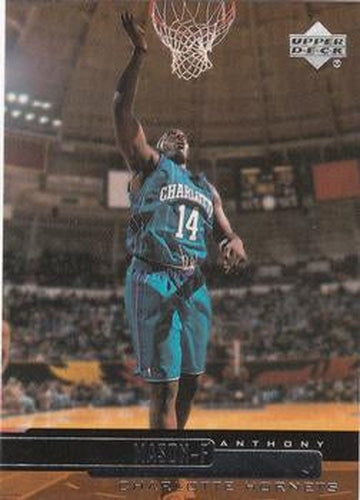 #191 Anthony Mason - Charlotte Hornets - 1999-00 Upper Deck Basketball