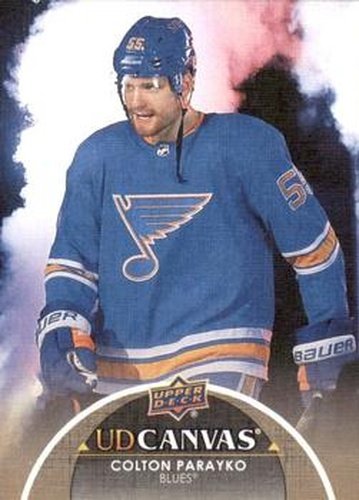 #C191 Colton Parayko - St. Louis Blues - 2021-22 Upper Deck - UD Canvas Hockey
