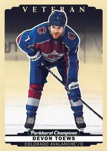 #191 Devon Toews - Colorado Avalanche - 2022-23 Parkhurst Champions Hockey