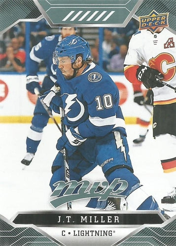 #191 J.T. Miller - Tampa Bay Lightning - 2019-20 Upper Deck MVP Hockey