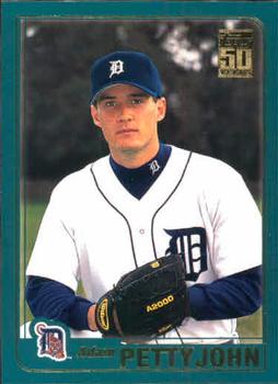 #T191 Adam Pettyjohn - Detroit Tigers - 2001 Topps Traded & Rookies Baseball