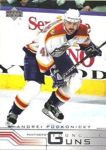 #191 Andrej Podkonicky - Florida Panthers - 2001-02 Upper Deck Hockey