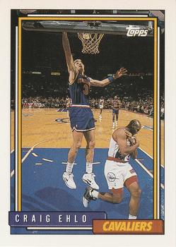 #191 Craig Ehlo - Cleveland Cavaliers - 1992-93 Topps Basketball