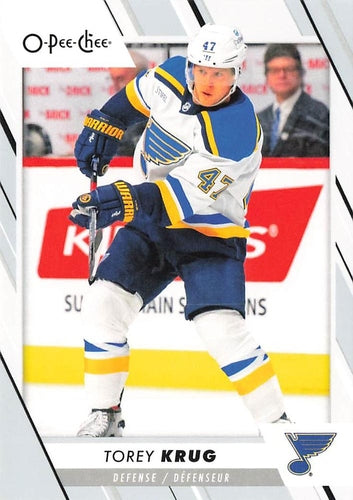 #191 Torey Krug - St. Louis Blues - 2023-24 O-Pee-Chee Hockey