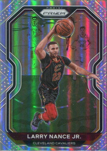 #191 Larry Nance Jr. - Cleveland Cavaliers - 2020-21 Panini Prizm - Silver Prizms Basketball