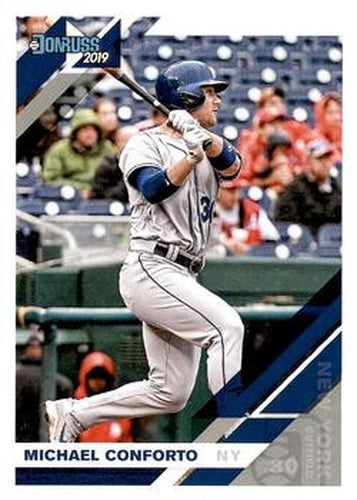 #191 Michael Conforto - New York Mets - 2019 Donruss Baseball