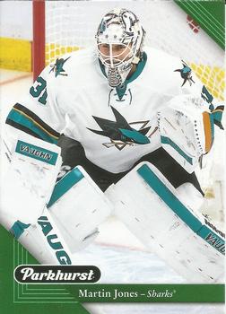 #191 Martin Jones - San Jose Sharks - 2017-18 Parkhurst Hockey