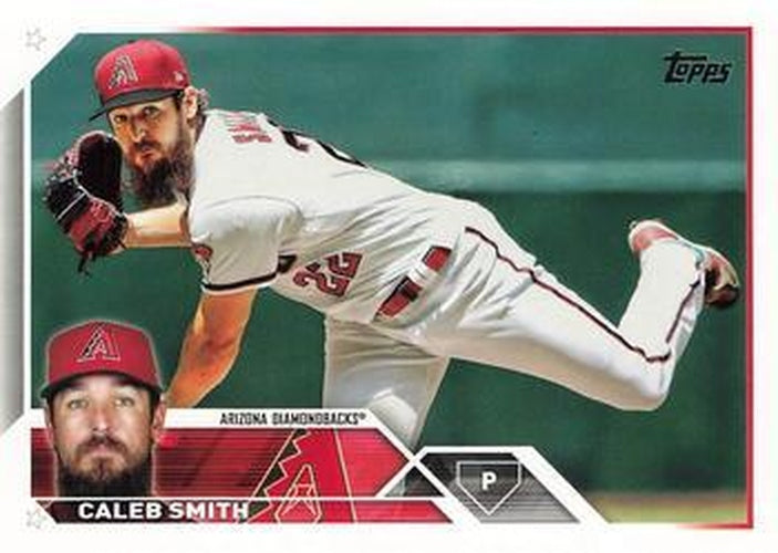#191 Caleb Smith - Arizona Diamondbacks - 2023 Topps Baseball
