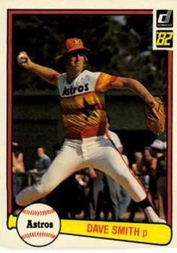 #191 Dave Smith - Houston Astros - 1982 Donruss Baseball
