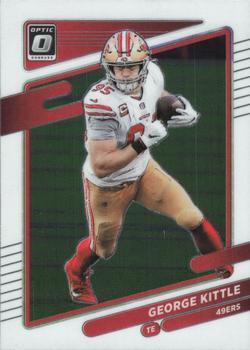 #191 George Kittle - San Francisco 49ers - 2021 Donruss Optic Football