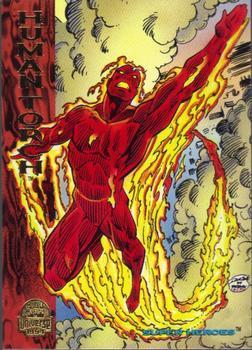 #191 Human Torch - 1994 Fleer Marvel Universe