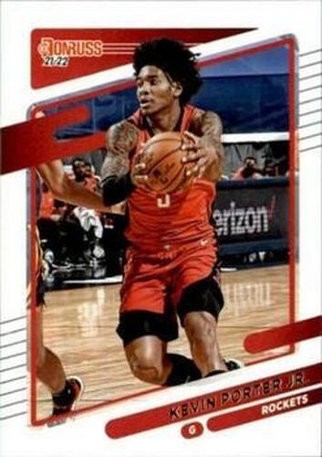 #191 Kevin Porter Jr. - Houston Rockets - 2021-22 Donruss Basketball
