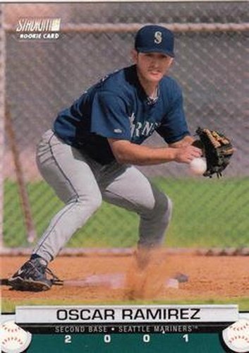 #191 Oscar Ramirez - Seattle Mariners - 2001 Stadium Club Baseball