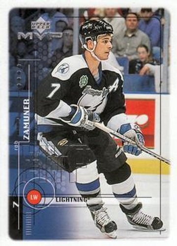 #191 Rob Zamuner - Tampa Bay Lightning - 1998-99 Upper Deck MVP Hockey