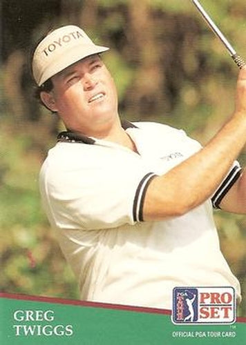 #191 Greg Twiggs - 1991 Pro Set PGA Tour Golf
