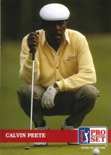 #191 Calvin Peete - 1992 Pro Set PGA Tour Golf