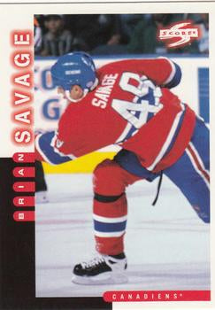 #191 Brian Savage - Montreal Canadiens - 1997-98 Score Hockey