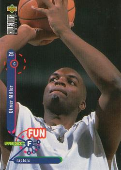 #191 Oliver Miller - Toronto Raptors - 1995-96 Collector's Choice Basketball