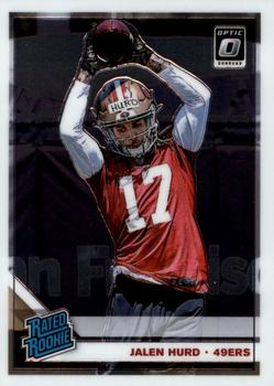 #191 Jalen Hurd - San Francisco 49ers - 2019 Donruss Optic Football
