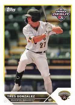 #PD-191 Tres Gonzalez - Bradenton Marauders - 2023 Topps Pro Debut Baseball