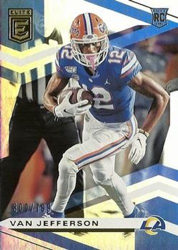 #191 Van Jefferson - Los Angeles Rams - 2020 Donruss Elite Football