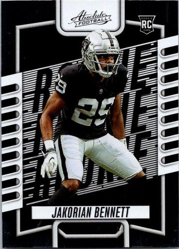 #191 Jakorian Bennett - Las Vegas Raiders - 2023 Panini Absolute Football