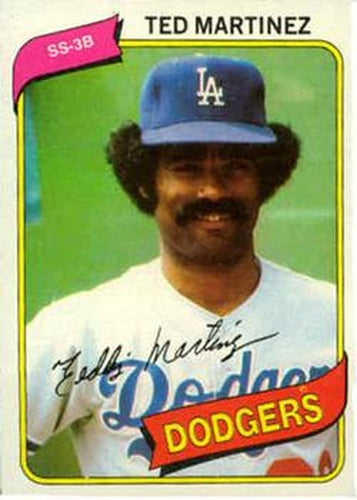 #191 Ted Martinez - Los Angeles Dodgers - 1980 Topps Baseball
