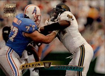 #191 Kelvin Pritchett - Jacksonville Jaguars - 1996 Stadium Club Football