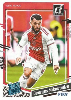 #191 Georges Mikautadze - Ajax - 2023-24 Donruss Soccer